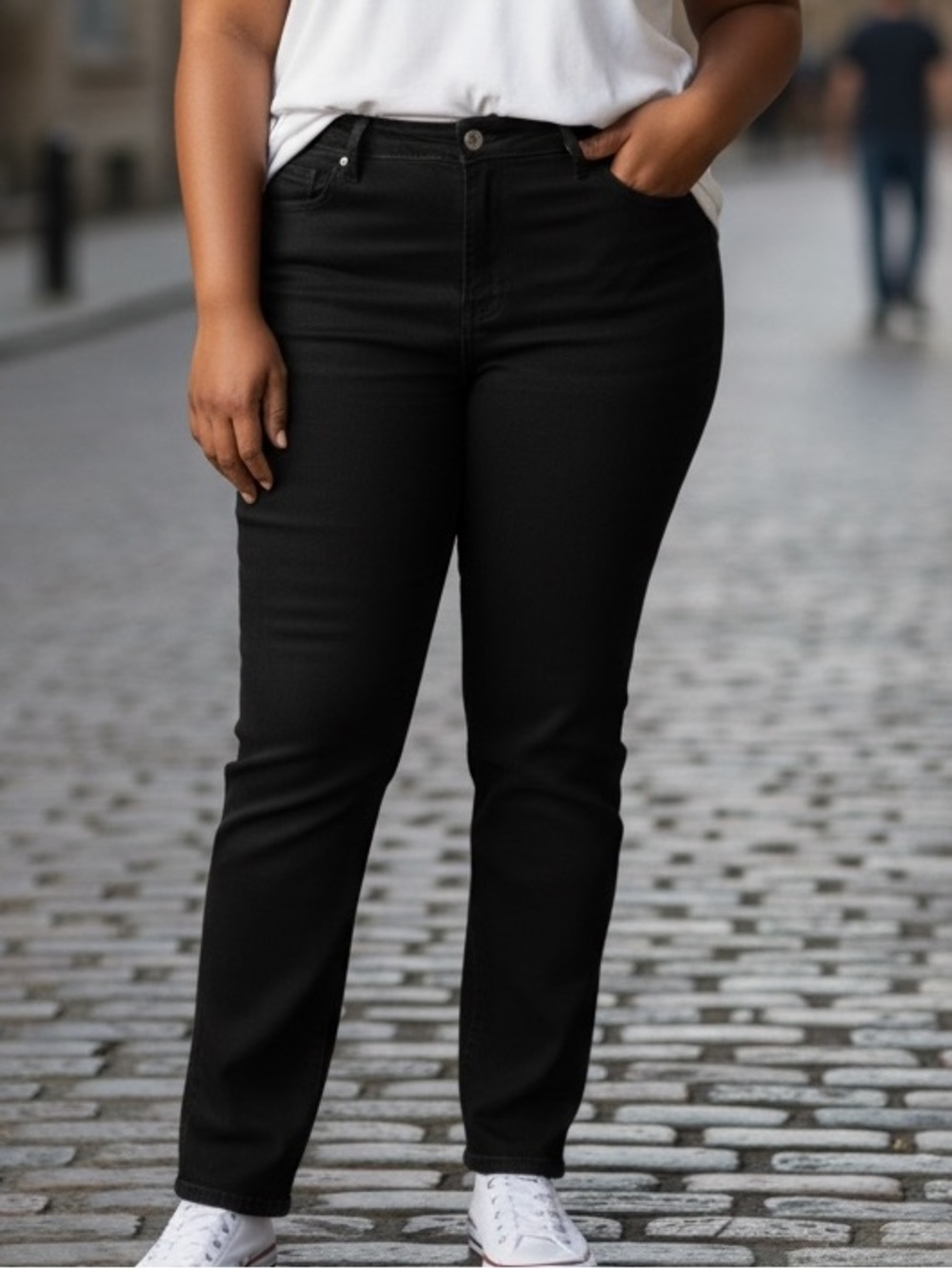 OLD NAVY SUPER SKINNY HI RISE BLACK DENIM JEANS Size 14 Short
